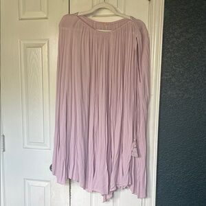 Free People Lavender Tunic Top